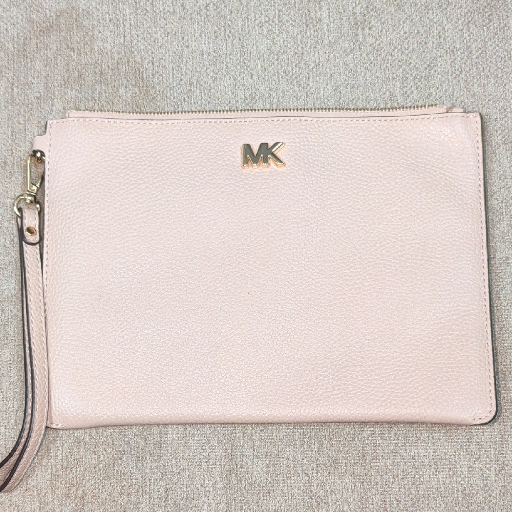 Michael Kors Pink Wristlet Clutch